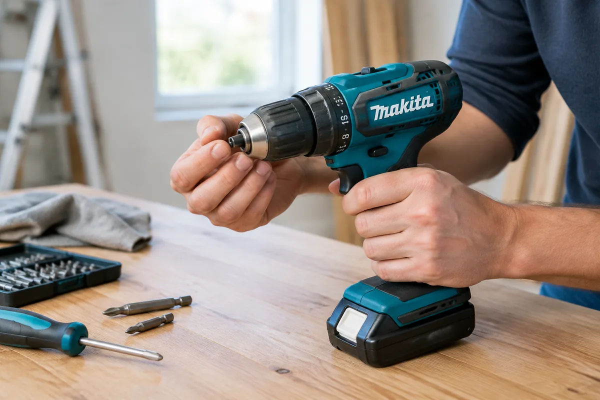Perceuse-visseuse Makita qui tourne mais ne visse plus : que vérifier ?