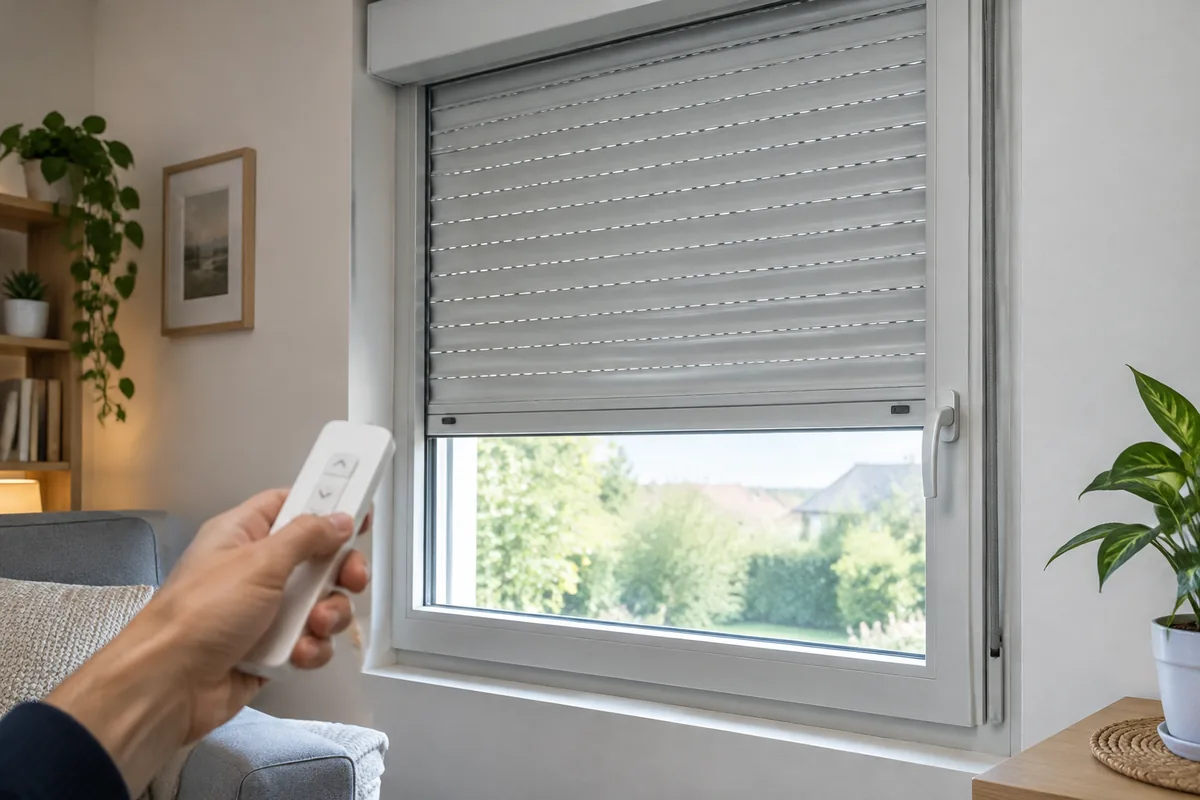 Comment débloquer un volet roulant Somfy resté coincé à mi-hauteur ?