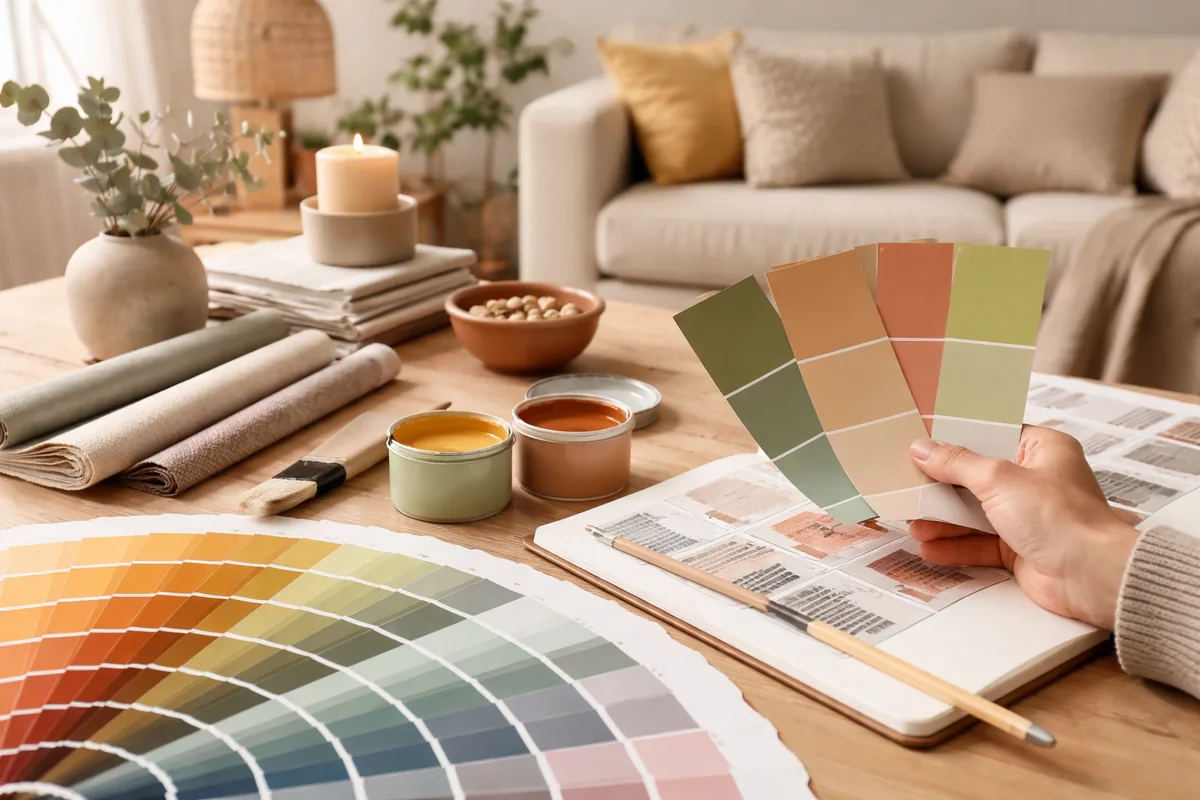 Comment bien choisir les couleurs pour vos travaux de décoration intérieure