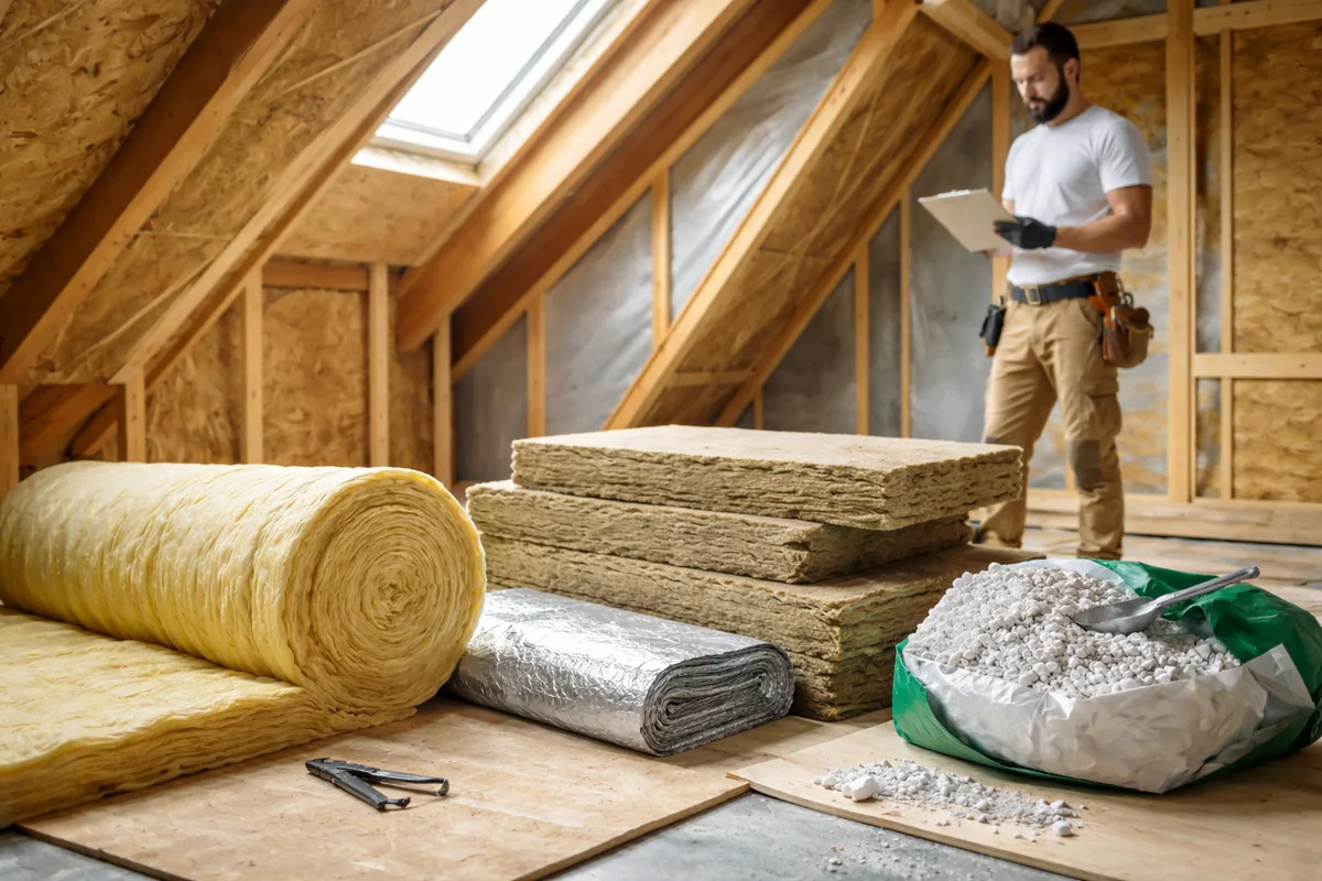 Comment choisir le bon type d'isolation pour des combles aménagés